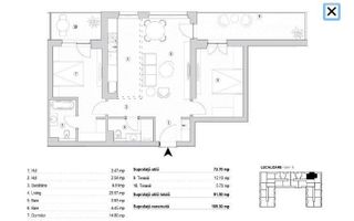 Apartament 3 camere Vulcan Residence - Poză 6