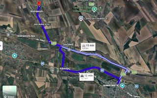Teren pentru construcții/prima linie – 17,5 ari, Botnăreștii Vechi, Raionul Anenii Noi - Poză 15