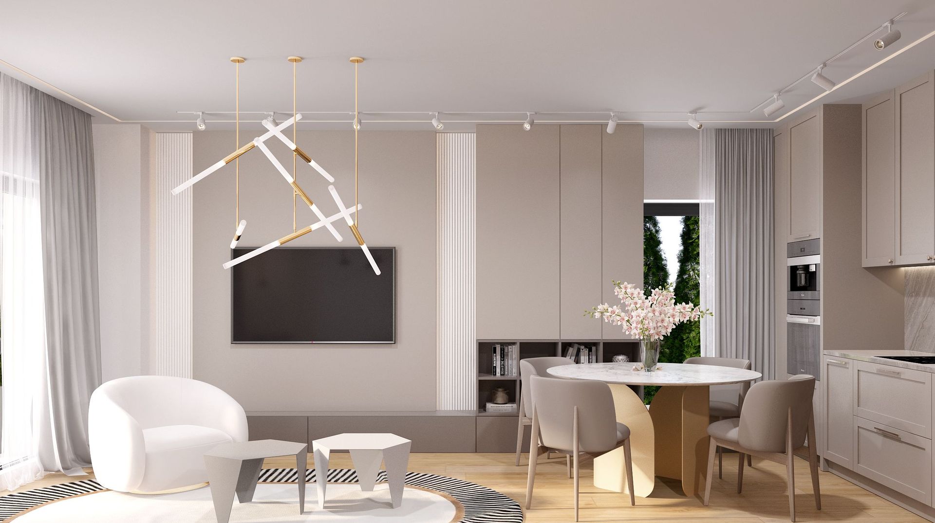 Apartament 2 camere nou,  cu terasa Pta-Unirii AP03B - Poză 12