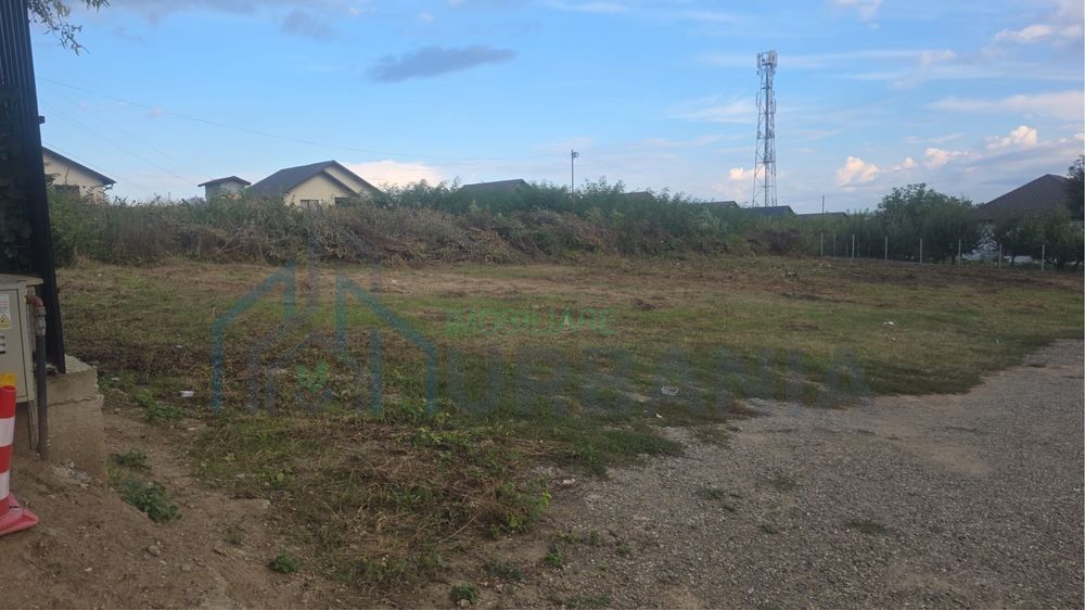 Teren de vânzare în Horpaz, comuna Miroslava – 813 mp + cotă indiviză 187 mp, front stradal 45 mp - Poză 7