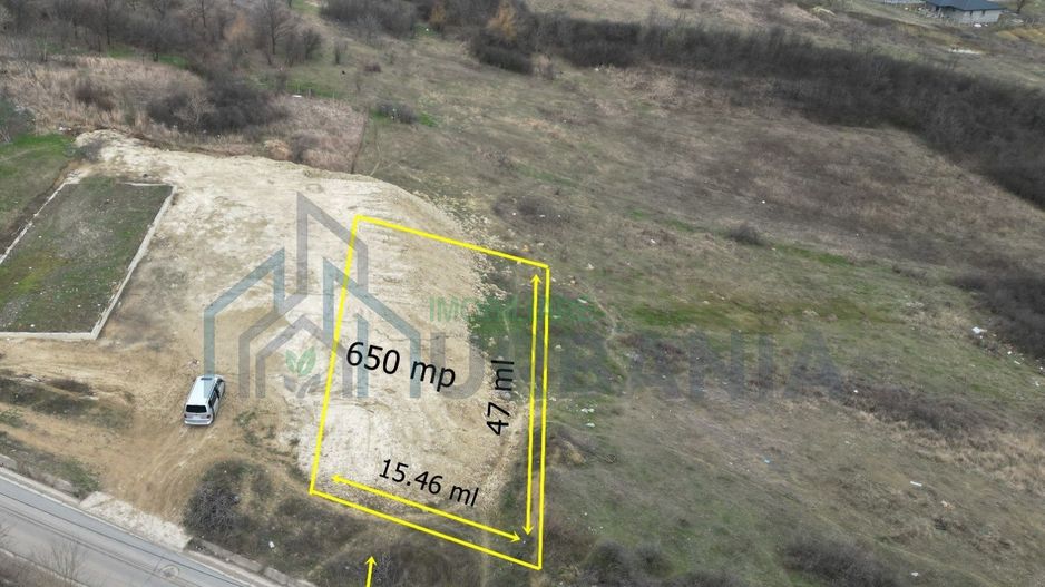 # De vanzare teren 650mp in Visan,,asfalt,toate utilitatile - Poză 2