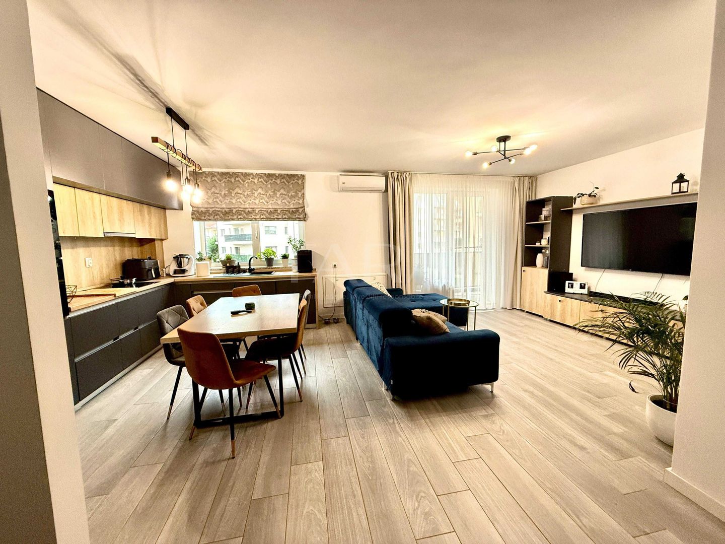Apartament 3 camere, bloc nou 2021, garaj subteran – Chinteni - Poză 1