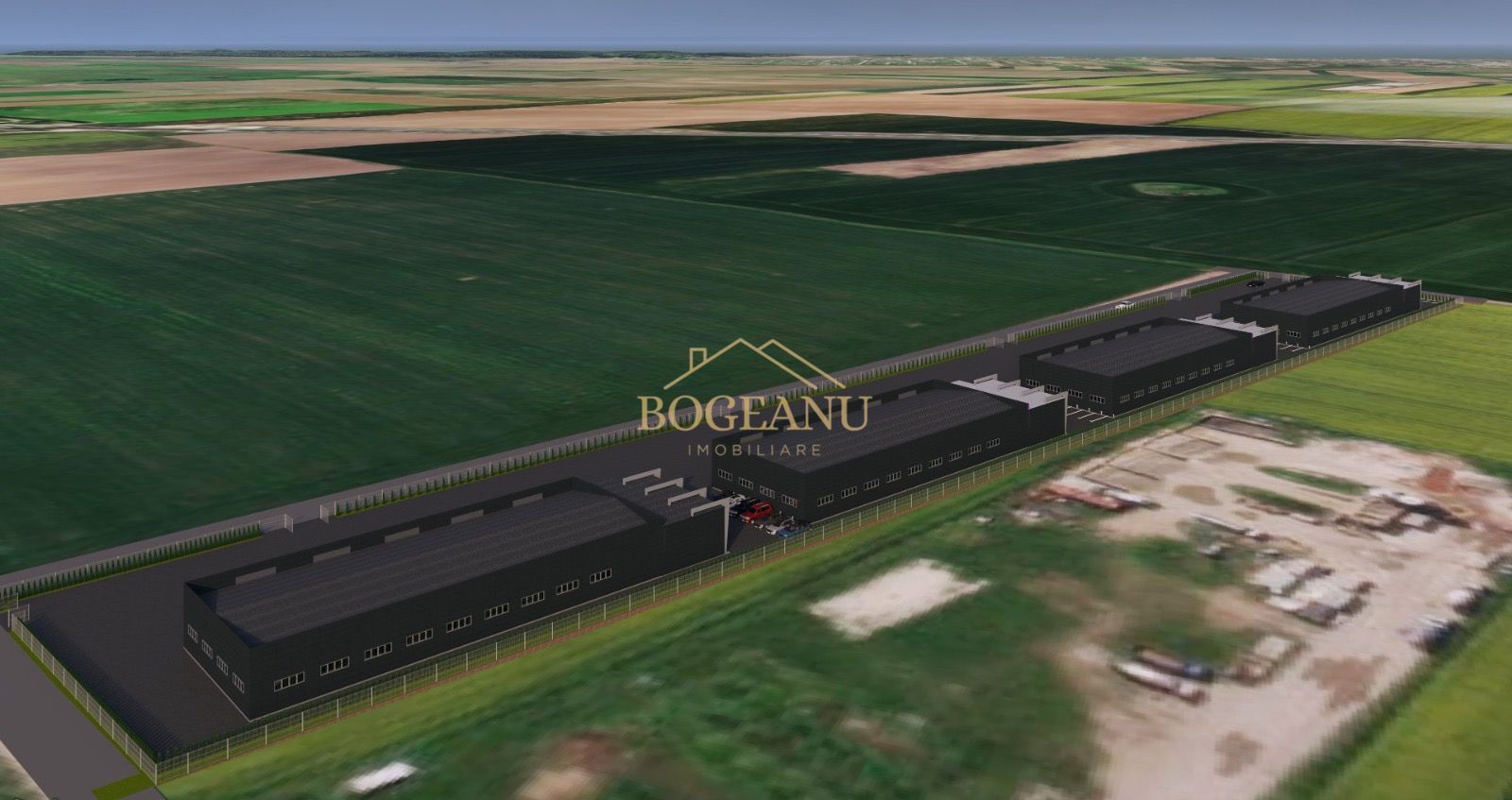 BG140-TEREN INTRAVILAN 17.700 MP-DUBLU FRONT-PROIECT PARC INDUSTRIAL - Poză 4