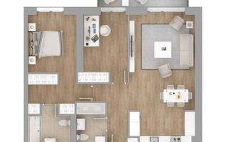 Apartament 3 camere la vanzare - Poză 1