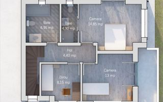 Casă individuală finalizată zona Profi Porii - Poză 8