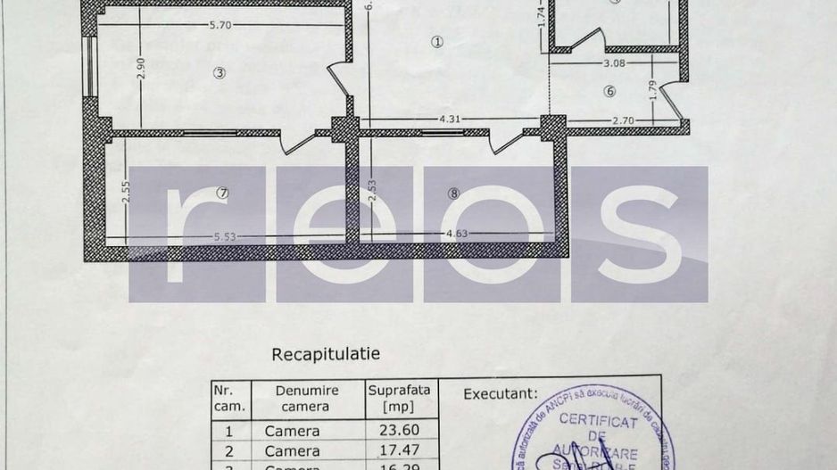APARTAMENT 3 CAMERE | CURTE | GIULESTI - Poză 7
