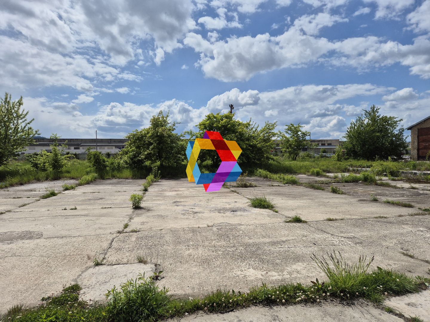 Platforma betonata de inchiriat Brașov - 1000 mp - Poză 2