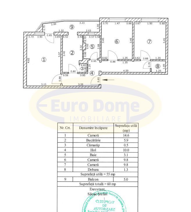 Comision 0 - Apartament 3 camere decomandate, pretabil investitie - Poză 4