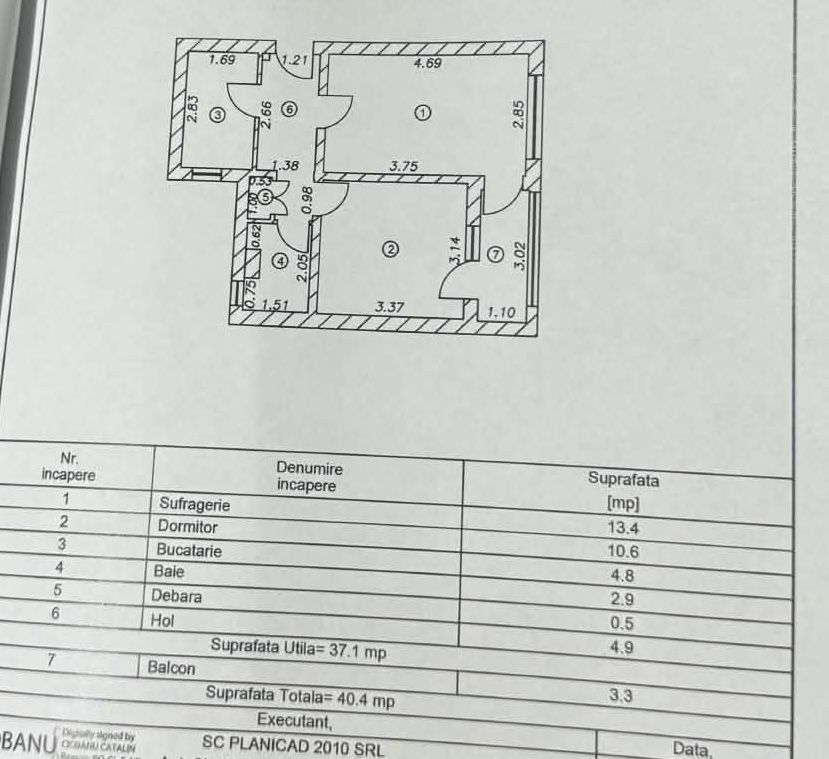 Apartament 2 camere, parter, renovat, Zona Doua Babe - Poză 7