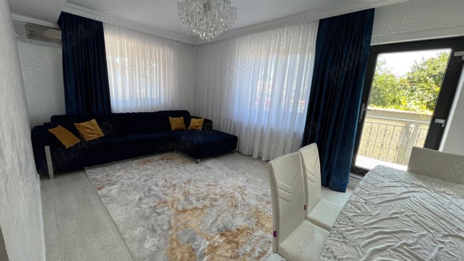 Casă 3 camere 2 băi și curte 75 mp finisată și mobilată lux - Poză 9