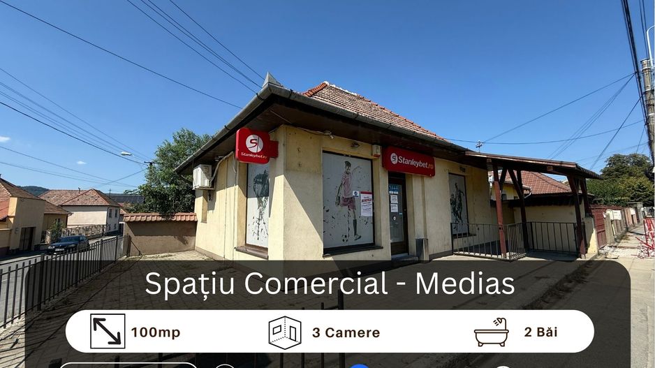 Spațiu comercial de închiriat, Medias - Poză 1