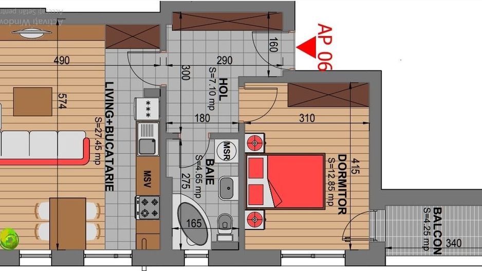 2cam.dec. sau studio la  10min de  metrou Ap. Patriei - Poză 1