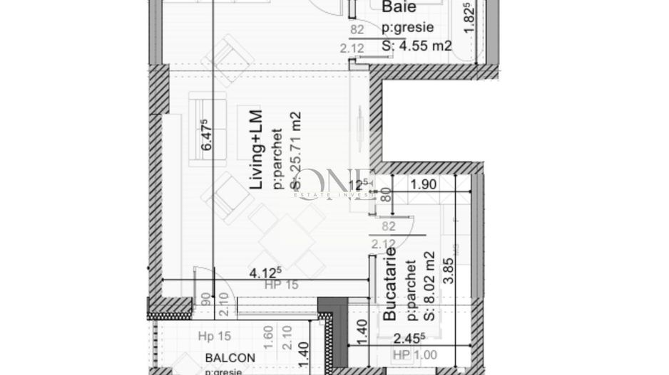 Garsoniera bloc nou - Poză 12
