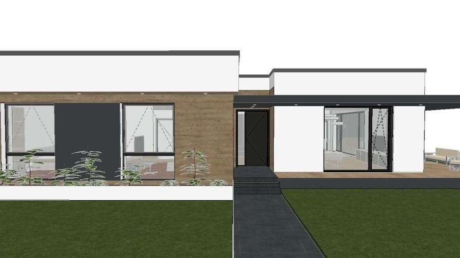 Casă pe parter, 260 mp, teren 1434 mp | Balotești - Poză 2