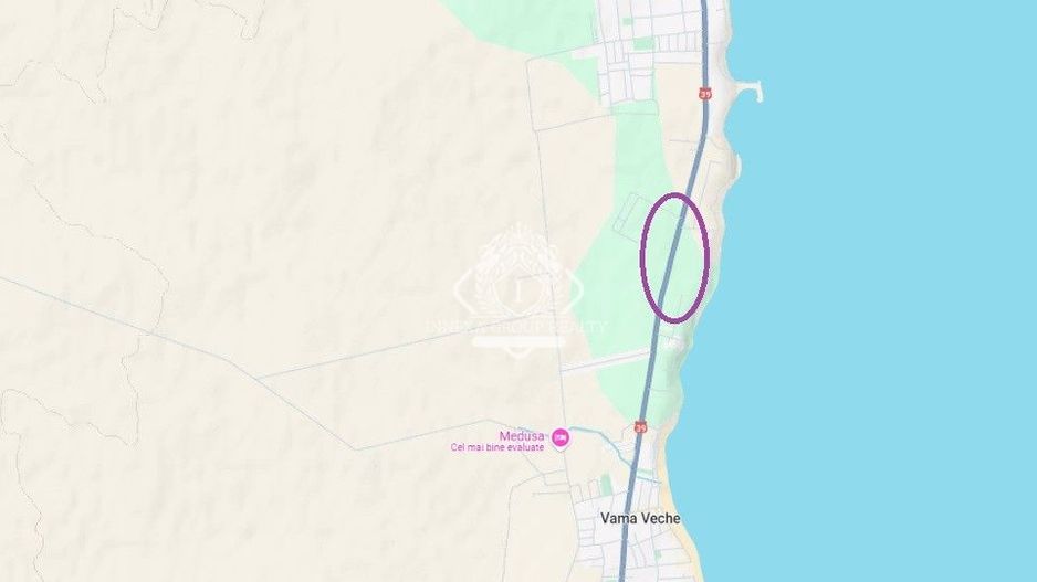 Teren 13.251 mp I Deschidere 128 m DN39 I 2 Mai - Vama Veche - Poză 1