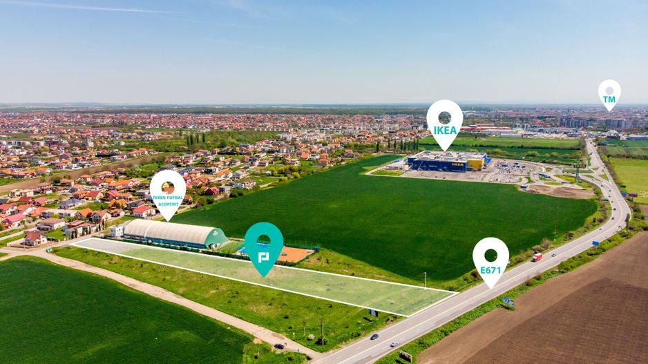 Teren de 10.000 mp amplasare avantajoasă - Poză 1