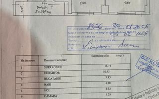 Apartament de vânzare – Vasile Alecsandri - Schiță 8