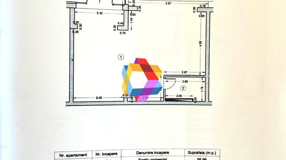 Spatiu comercial zona Coresi  - 124 mp - Poză 8