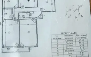 4 CAMERE || DECOMANDAT || STEFAN CEL MARE - Schiță 19