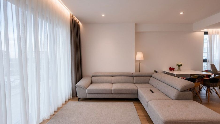 Apartament luminos cu 3 camere și terasă | One Herăstrău Towers - Poză 1
