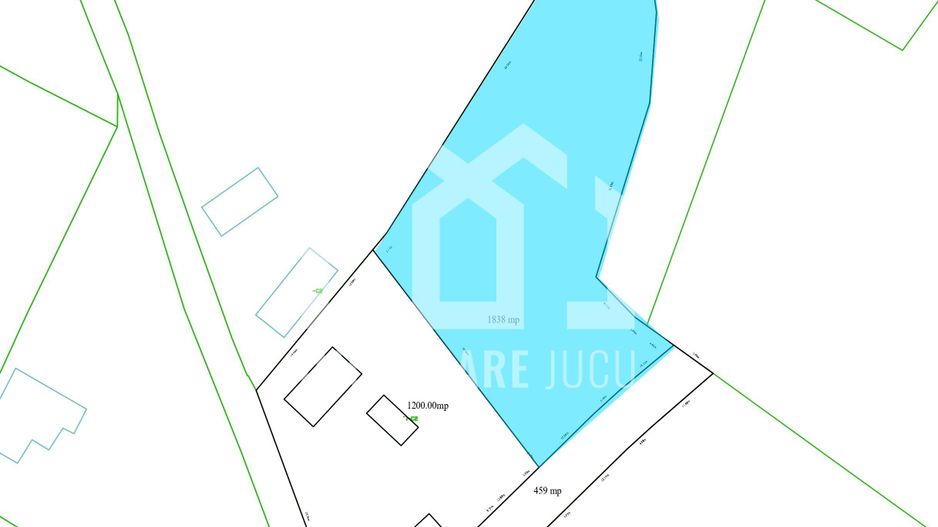 1.838 mp Construibil | Front 25,6 m | Zonă Rezidențială – Gădălin - Schiță 9