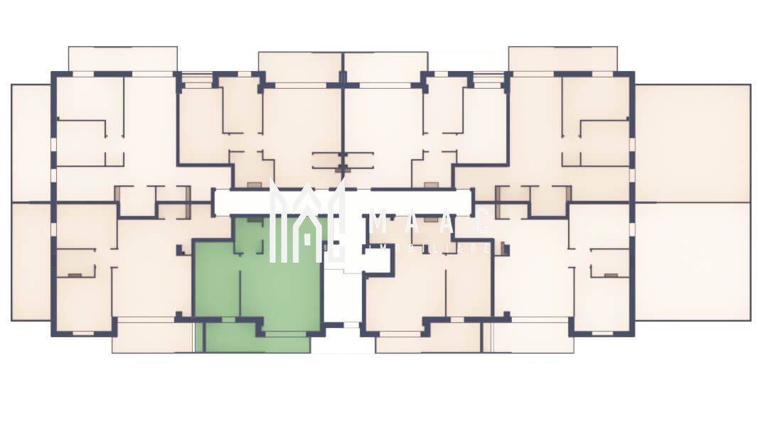 Apartament 2 camere | Balcon 10.3 mp | Etaj 1 | Turnisor - Poză 6