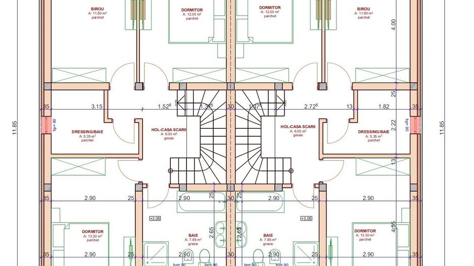 Giroc-Bld. Aviatiei | 5 camere | 3 bai | Bucatarie inchisa - Poză 6