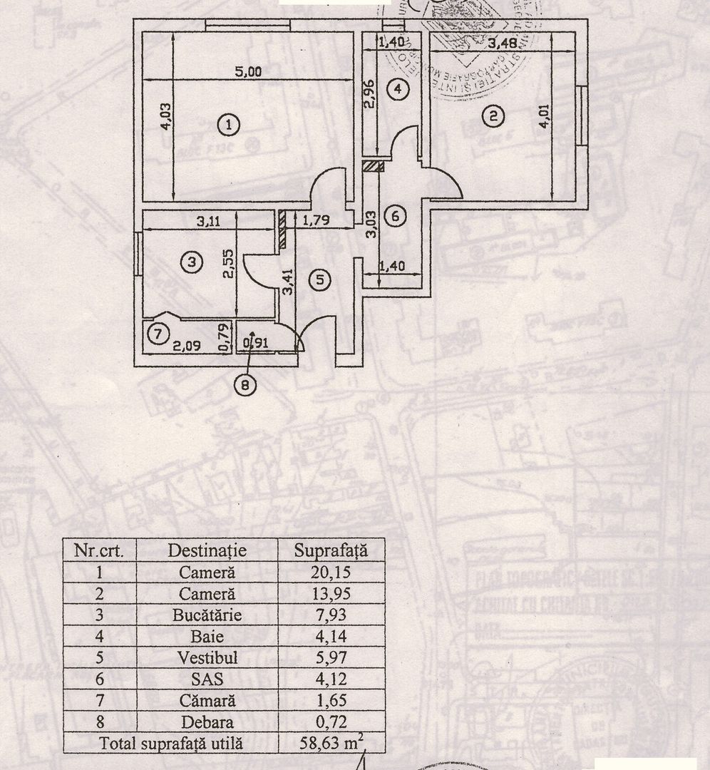 Oportunitate Mall Vitan Mihai Bravu Vanzare 2 Camere Spatios 60 mp Linistit 1991 - Poză 3