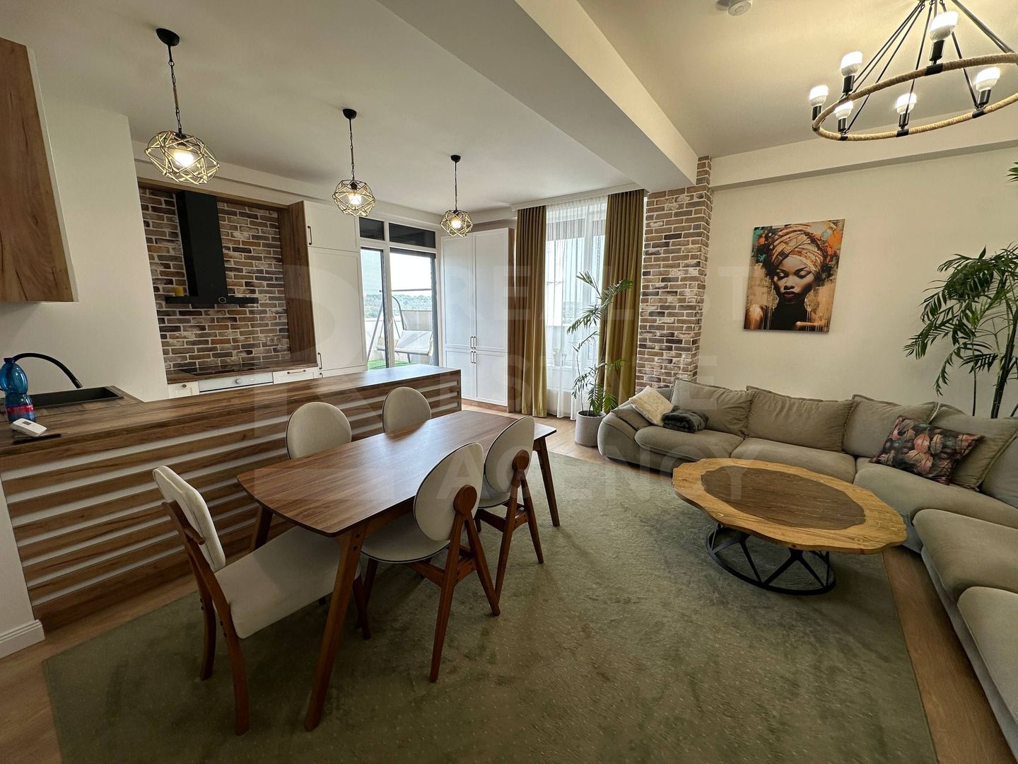 Chirie, apartament, 3 camere, Strada Calea Ieșilor, Buiucani - Poză 12
