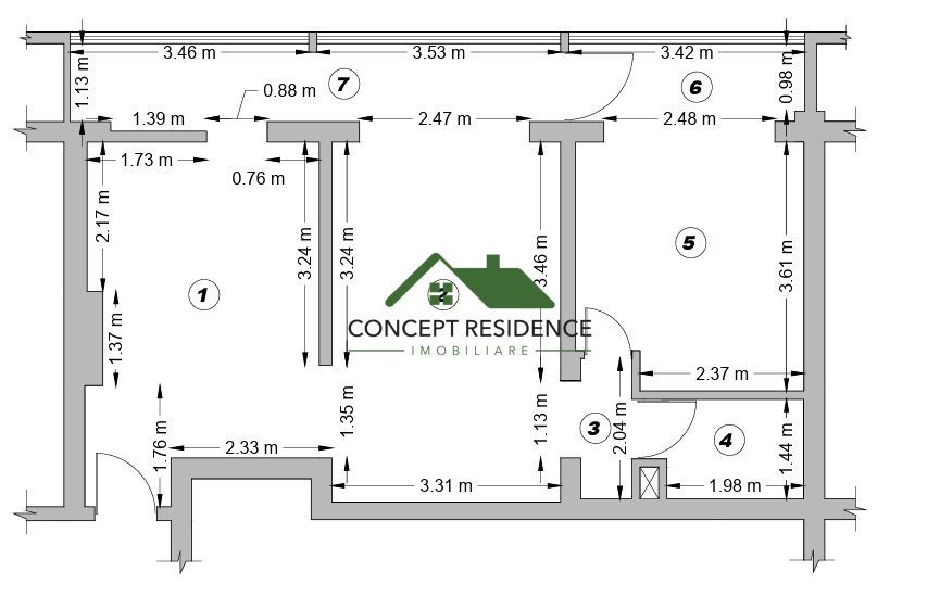 Apartament 2 camere, renovat și mobilat – Unirii, ultracentral - Poză 8