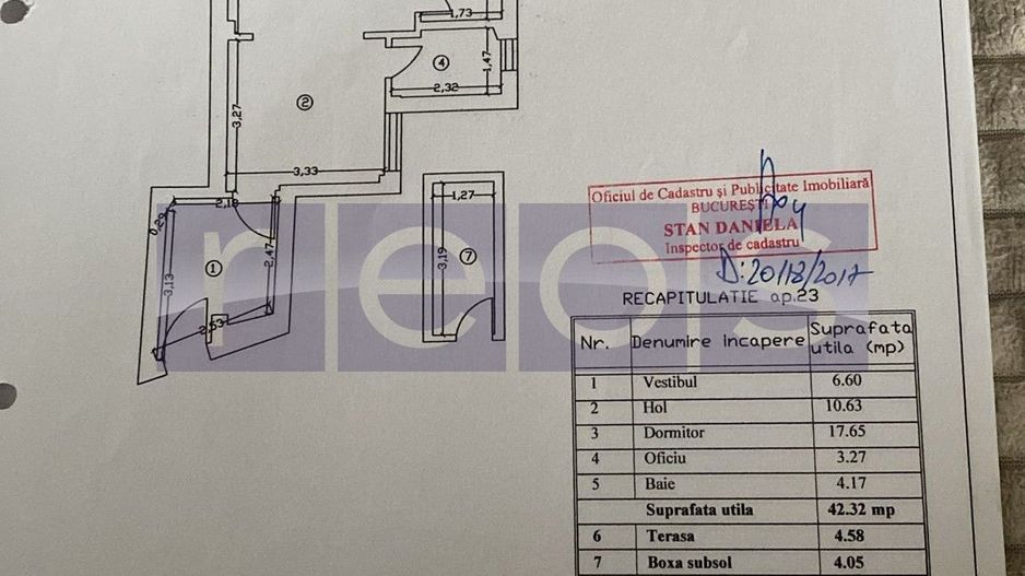 VANZARE APARTAMENT STUDIO DUBLU 46MP ARMENEASCA TOAMNEI EMINESCU - Poză 6