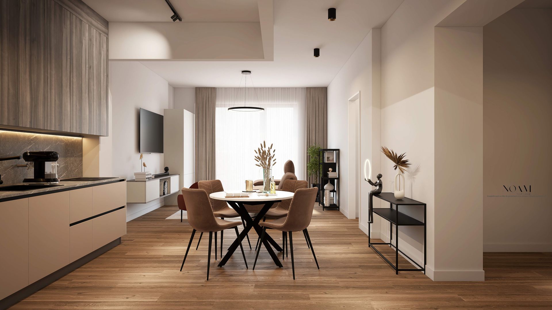2 camere in imobil nou - pozitie excelenta langa metrou - Poză 1