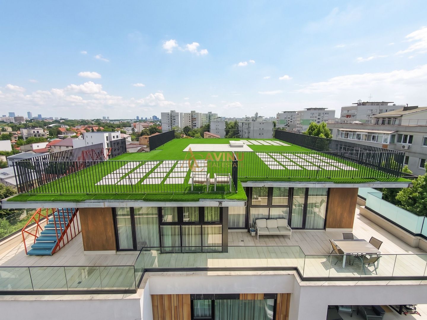 Penthouse de Lux în Domenii | 400mp | Terasă Panoramică 360 - Poză 20