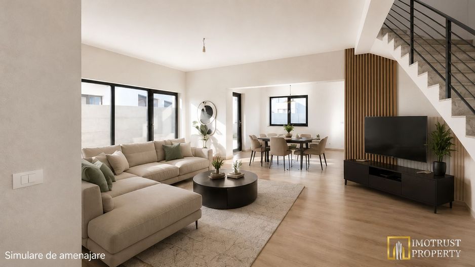 Casă nouă de vânzare în Tisa Nouă, lângă Arad – 188 mp, Smart Home - Poză 1