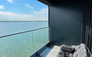 Apartament 2 camere Mamaia | Vedere frontală la lac | mobilat modern - Poză 2