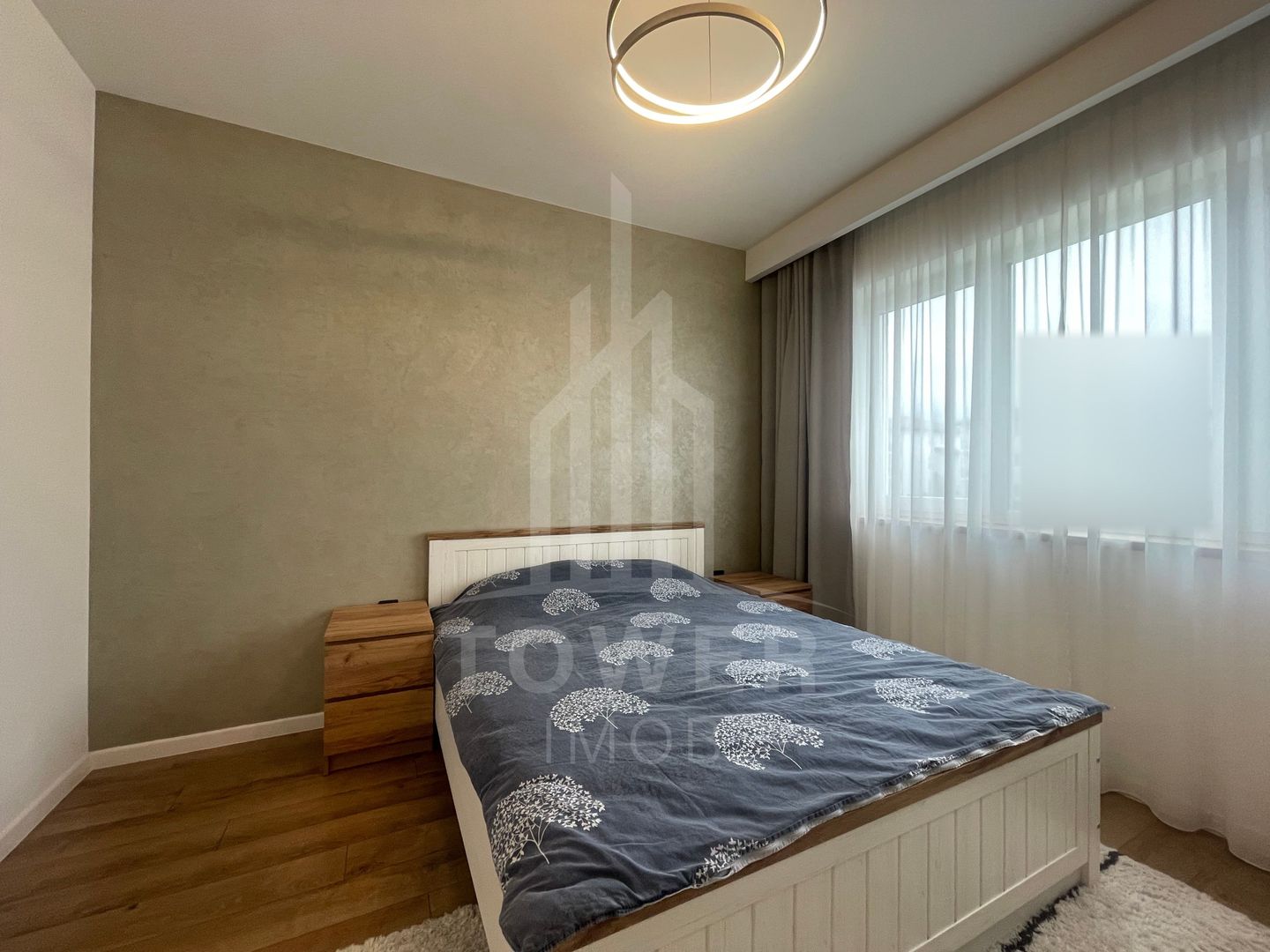 Apartament 2 camere decomandat,et 1-55mp,mobilat,6mp balcon,zona Brana-Selimbar - Poză 1