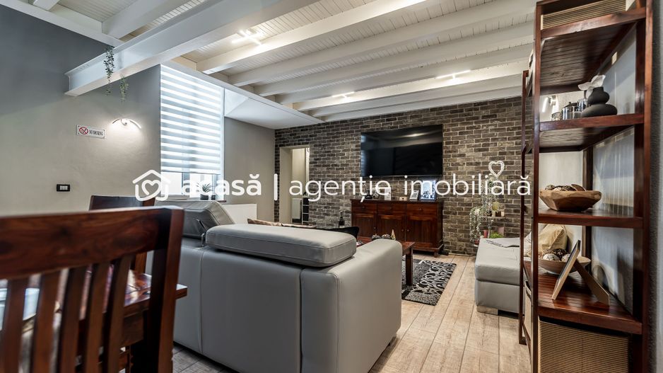 Apartament tip Loft ultracentral | parter | 90 mp | pe 2 niveluri - Poză 4