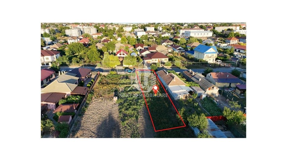 Teren intravilan 509mp, intre case, nivel max P+1E - Poză 1