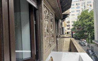 Studio superb Cismigiu, mobilat, centrală proprie, balcon, fără risc seismic - Poză 9