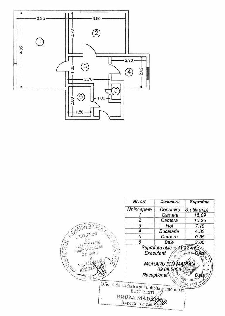 De vanzare Apartament 2 camere Batistei - INTERCONTINENTAL sect.2 - Poză 7