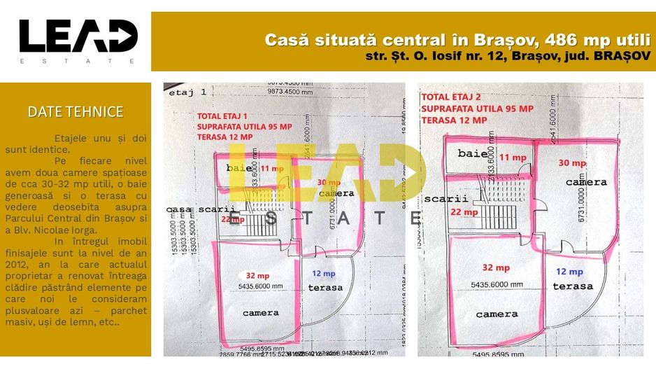 Casa deosebita, 7 camere, Ultracentral in Brasov, 486 mp utili! - Poză 5