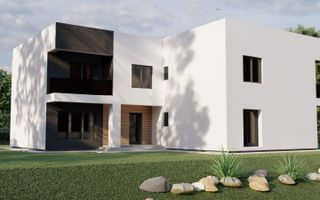 Triplex modern de vânzare, 4 camere, zona Dancu, Iași - Poză 1