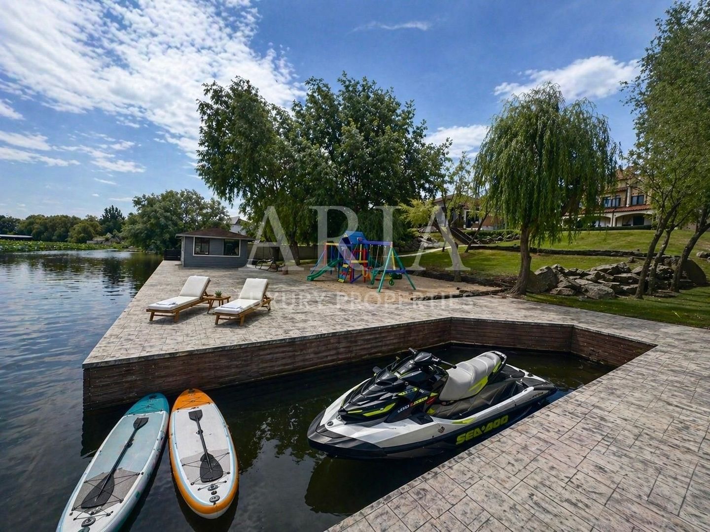 SNAGOV VILA | 36m DESCHIDERE LA LAC | PONTON 250mp | JACUZZI | SPA | BOWLING - Poză 25