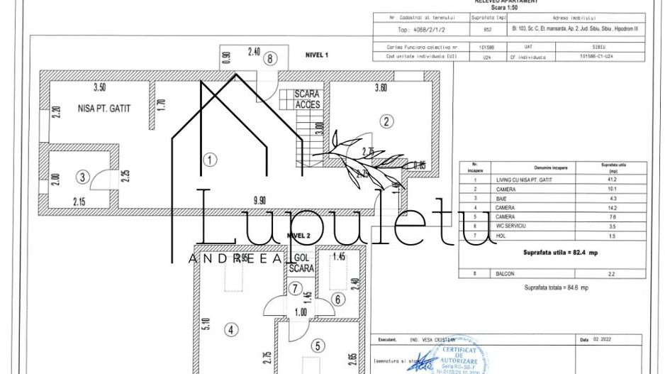 Penthouse 4 Camere | 85MPU | Finisaje de Lux | Calea Cisnădiei - Poză 13