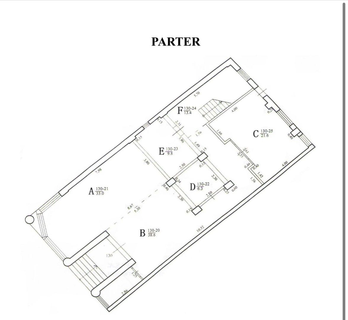 Chirie, spațiu comercial, 236,9 mp, str. Petru Rareș, Centru - Schiță 22