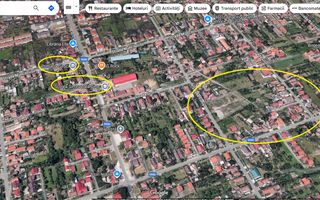 Teren 564 mp cu 2 fronturi stradale, utilități, vatra satului Giroc - Poză 1