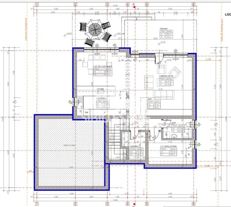Casa noua Sibiu, Selimbar  teren 790 mp, garaj dublu, terase - Poză 7