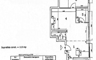 Apartament Spațios 3 Camere | 90 mp | Aviatiei | Centrală Proprie - Schiță 15