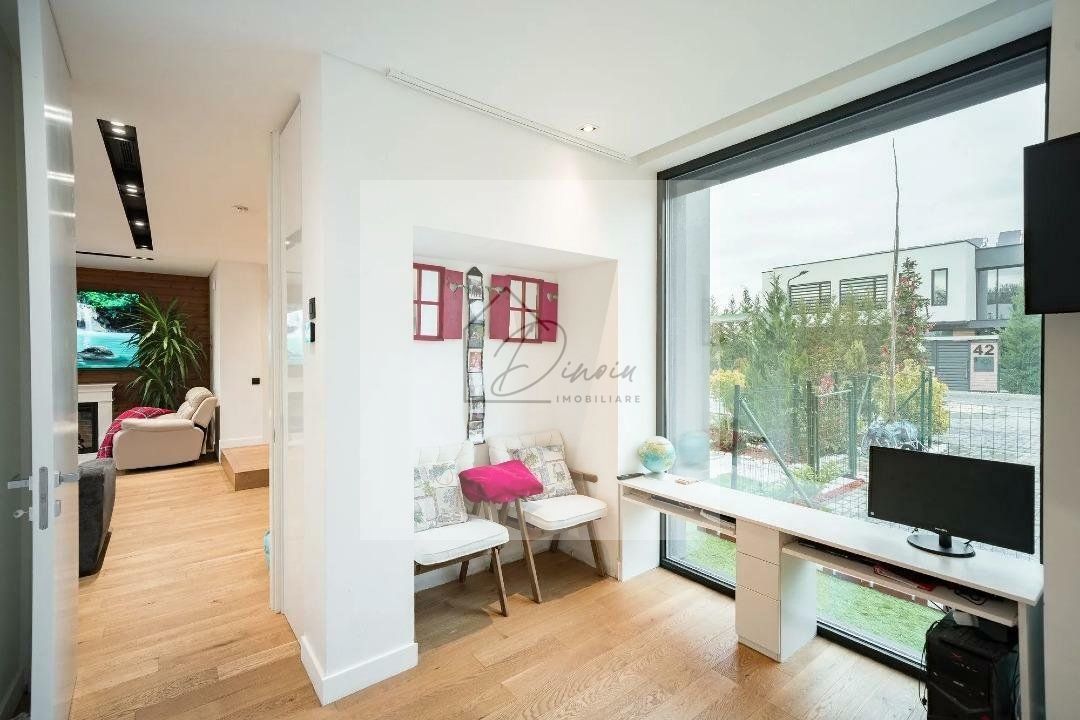 Vila pasiva (verde) de lux 4 camere Complex Amber Gardens Tunari - Poză 5