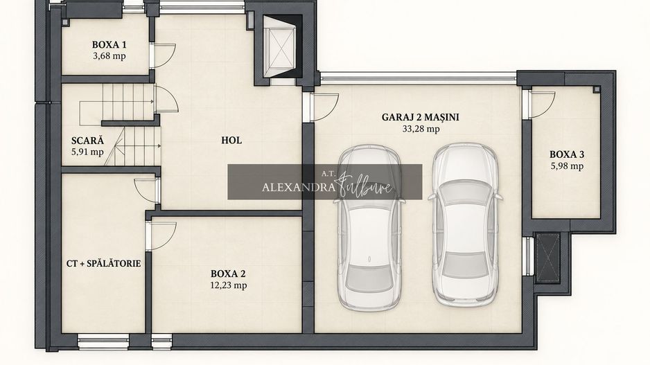 Apartament PREMIUM cu curte, terasă și lift cu acces direct în living - Poză 52